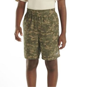 Carhartt Boy’s Rugged Flex Camo Work ripstop Shorts Size YXL 14/16 elastic waist